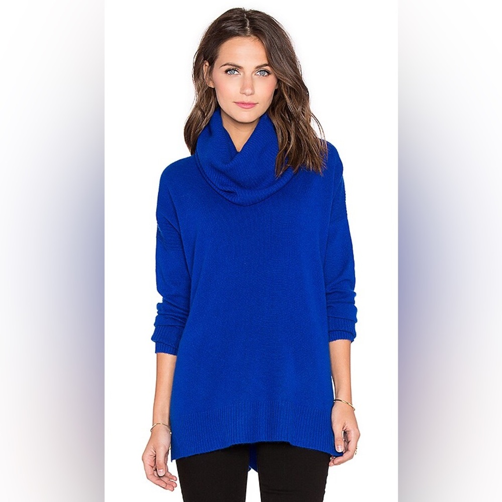 diane von furstenberg cowl neck cashmere sweater